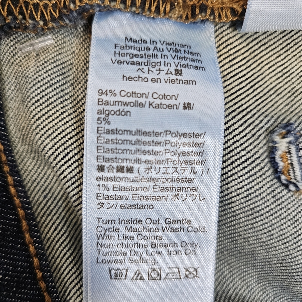 J.Crew Stovepipe Jeans Straight Leg Women's Size 31 Denim Blue Signature Stretch - Picture 8 of 16
